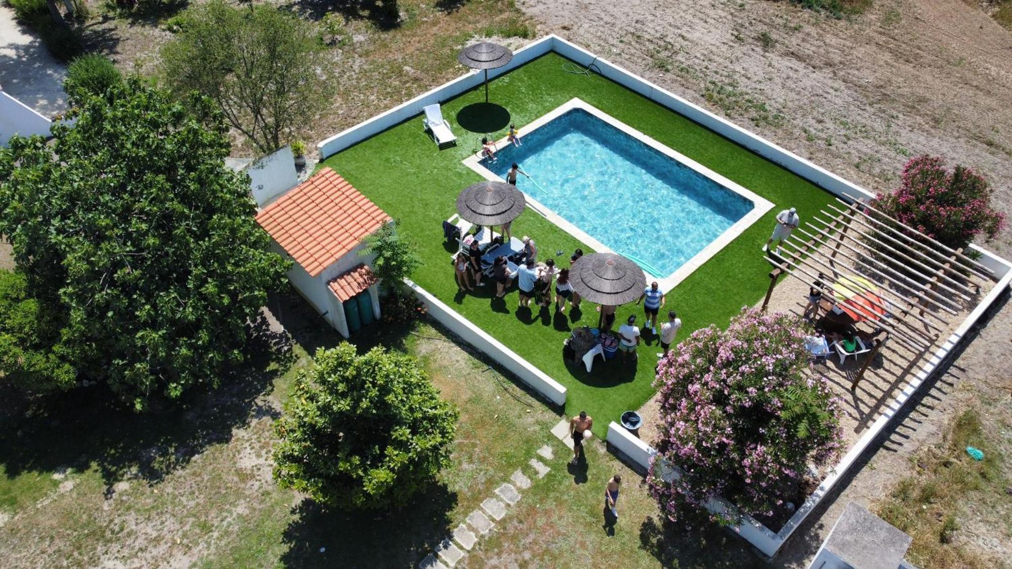 Na Quinta- Alojamento Rural Com Piscina De Agua Salgada Poceirao Exteriör bild